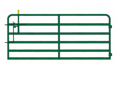 Powder River Classic Lever Latch Gate 10' (Tube Gates)