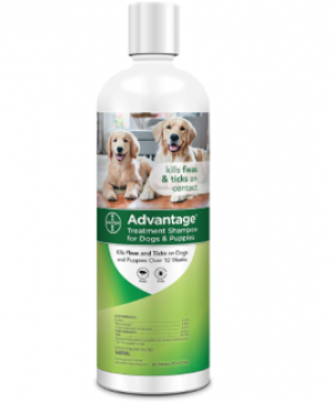 Advantage Flea Shampoo Dog 24 oz (Dog: Flea & Tick)