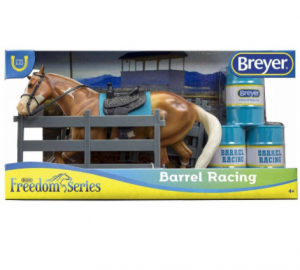 Breyer Barrel Racing Horse Set