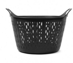 Tuff Stuff Flex Sieve Colander 5 Gallon Black