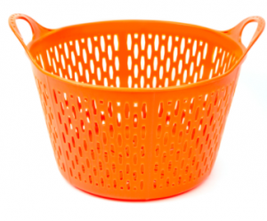 Tuff Stuff Flex Sieve Colander 5 Gallon Orange