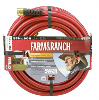 Swan Farm & Ranch 5/8" x 100' Hose