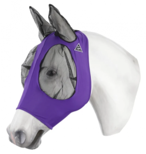 Professional Choice Comfort Fit Fly Mask Horse Purple
