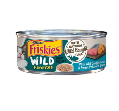 Friskies Cat Can Wild Tuna And Sweet Potato Mini B