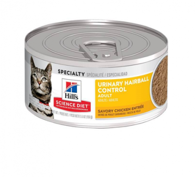 Science Diet Canned Cat Food Urinary & Hairball Control 5.5 oz