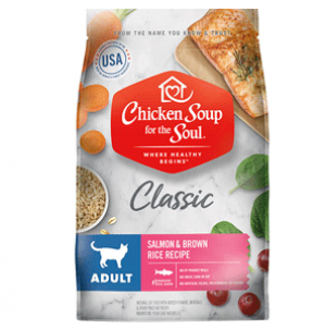 Chicken Soup For The Soul Dry Cat Food Adult Salmon & Brown Rice 13.5 Lb