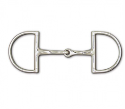 Snaffle Slow Twist Hunt Dee 5"