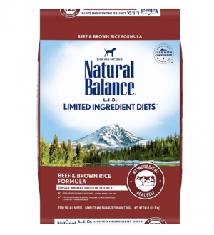 Natural Balance Dog Beef & Rice 24 Lb (Dry Dog Food)