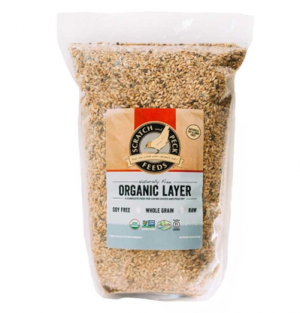 Scratch And Peck Organic Layer 16% 10 Lb (Poultry & Duck Feed)