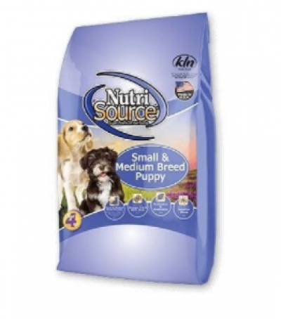 Nutri Source Puppy Chicken Rice Small Medium Breed, 15 Lb (Dry Dog Food)