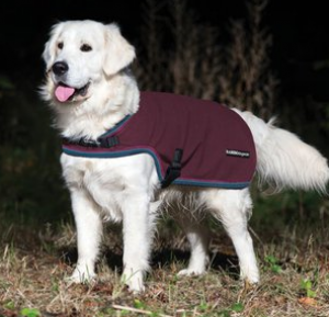 Rambo Dog Rug Fleece Small Burgundy Dog Coat