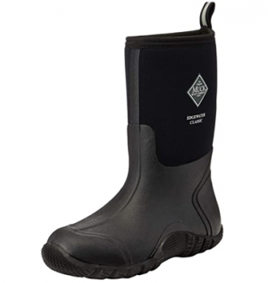 Muck Boots Edgewater Mid Mens 6 Black (Muck & Rubber Boots)