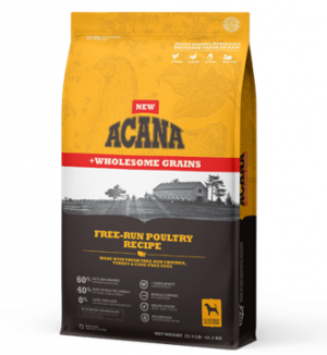 Acana Wholesome Grains Poultry And Grains 22.5 Lb (Dry Dog Food)