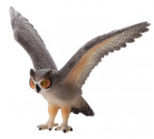 Legler Great Horned Owl (Toy Animal Figure)