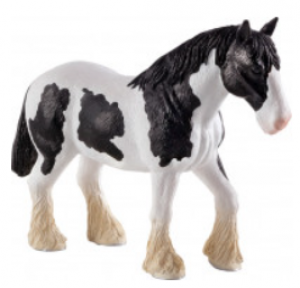 Legler Clydesdale Horse Black And White (Toy Animal Figure)