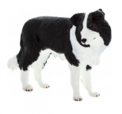 Legler Border Collie (Toy Animal Figure)