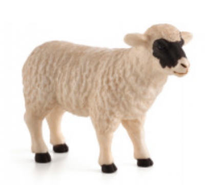 Legler Black Faced Sheep (Ewe) (Toy Animal Figure)