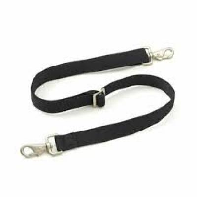 Blanket Leg Straps Snap/Snap Black (Blanket Accessories)