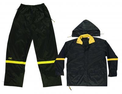 CLC Nylon Rainsuit XXXL Black (Rain Gear)