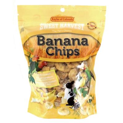 Sweet Harvest Banana Chips Treat 4 oz (Small Animal Treat)