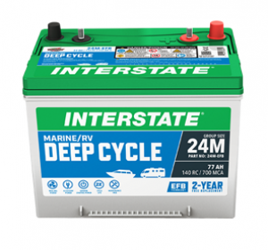Interstate Deep Cycle Battery 24M-EFB