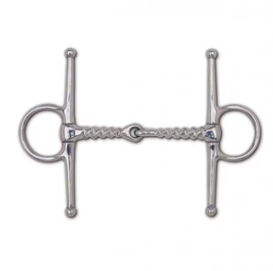 Corkscrew Snaffle Full Cheek Bit 5"