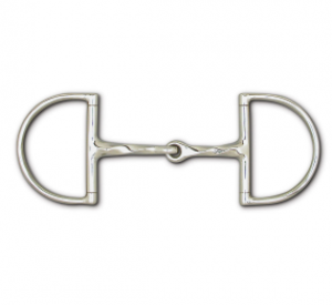 Bit Stainless Steel Slow Twist Hunt D Ring 4 3/4"