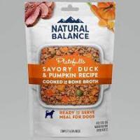 Natural Balance Platefulls Savory Duck & Pumpkin Recipe 9 oz