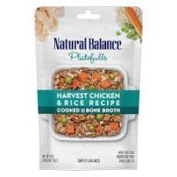 Natural Balance Platefulls Harvest Chicken & Rice Recipe 9 oz