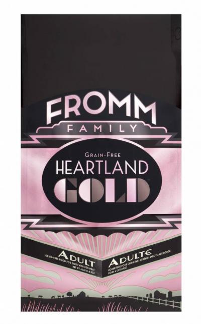 Fromm Dog 26lbs Heartland Gold Adult Grain Free Dry Dog Food