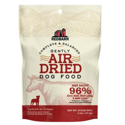 Red Barn Air Dried Dog Food 2.5 oz Beef Recipe