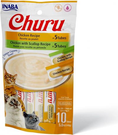 Inaba Churu Cat Treat Chicken Variety 10 Tubes