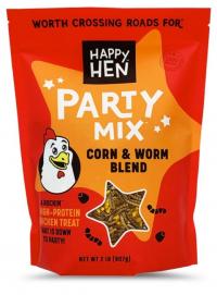 Happy Hen Party Mix Corn and Mealworms 2 lbs