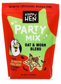 Happy Hen Party Mix Oat and Mealworms 2 lbs