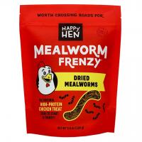 Happy Hen Mealworm Frenzy Dried Mealworms 3.5 oz
