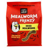 Happy Hen Mealworm Frenzy Dried Mealworms 5 lbs