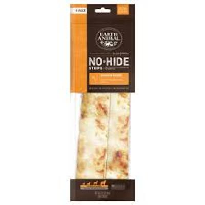 Earth Animal No Hide Strips 4 Pack Chicken Dog Chews