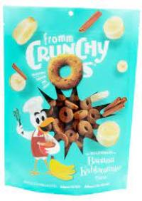 Fromm Crunchy O's Dog Treat Banana Kablammas 6 oz