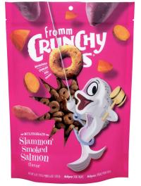 Fromm Crunchy O's Dog Treat Slammon' Smoked Salmon 6 oz