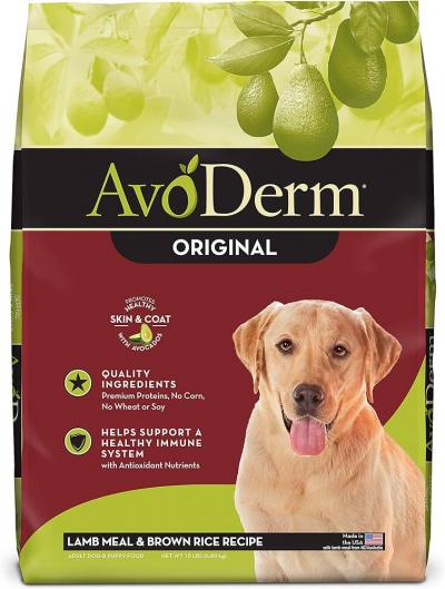 Avoderm Dog Lamb Rice 15 Lbs