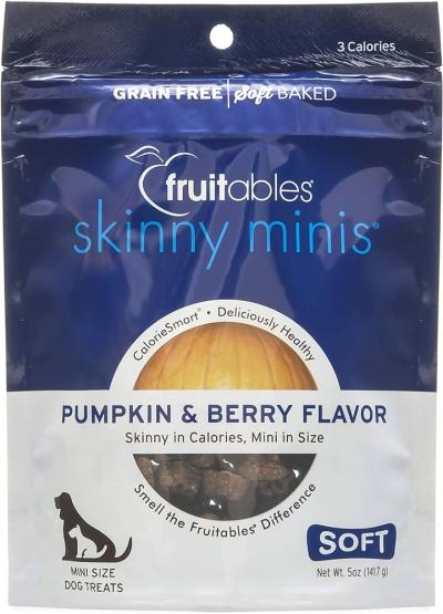 Fruitables Skinny Minis Pumpkin & Berry Soft Treats 16 oz