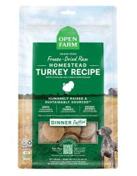 Open Farm Dog Freeze Dried Patties Turkey Recipe 10.5 oz