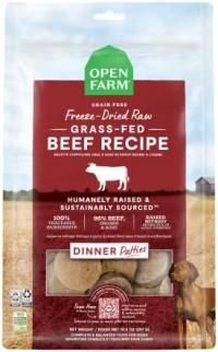 Open Farm Dog Freeze Dried Patties Beef Recipe 10.5 oz