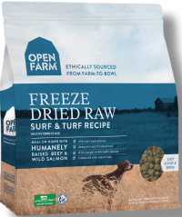 Open Farm Dog Freeze Dried Surf & Turf Recipe 3.5 oz