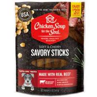 Chicken Soup Savory Sticks 5 oz Beef Dog Treats