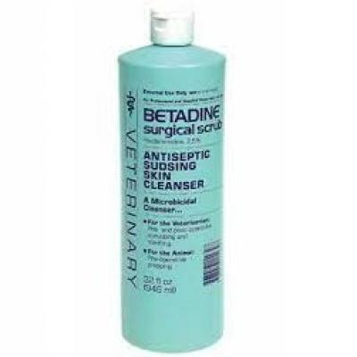 Betadine Scrub 16 oz (Wound Sprays & Ointments)