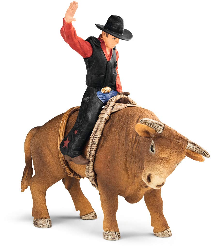 Schleich Cowboy With Bull