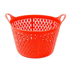 Flex Sieve Colander 13 Qt. Red