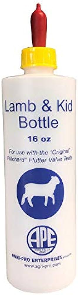 Lamb Bottle W/ Pritchard Nipple