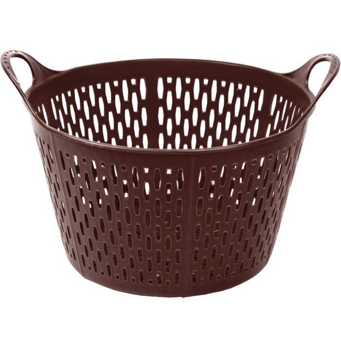 Flex Sieve Colander 13 Qt. Brown